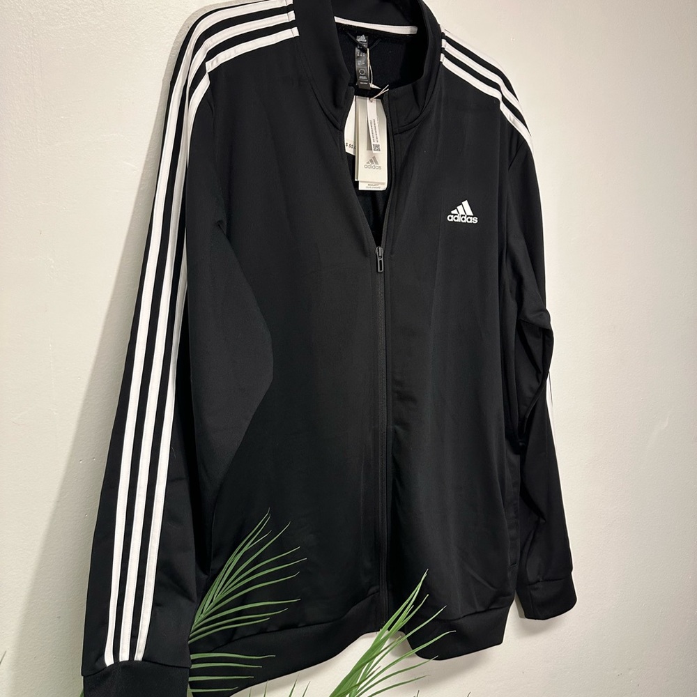 Adidas Men's Black Track Jacket